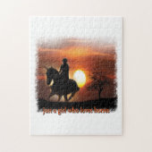 nur ein Mädchen, das Pferde Lieben Puzzle (Vertikal)