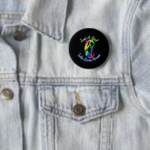 Nur ein Mädchen, das Pferde Lieben Reiten Geschenk Button (Beispiel)