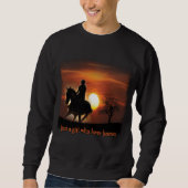 nur ein Mädchen, das Pferde Lieben Sweatshirt (Vorderseite)