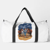 Nur Ein Mädchen Das Pferde Liebt Duffle Bag (Vorderseite)