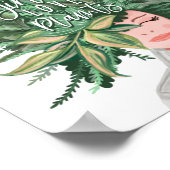 Nur ein Mädchen, das Pflanze Liebe | Crazy Pflanze Poster (Ecke)