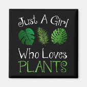 Nur ein Mädchen, das Pflanze Liebe Magnet (Vorne)