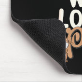 Nur ein Mädchen, das Phil lustig Happy Groundhog D Mousepad (Ecke)