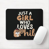 Nur ein Mädchen, das Phil lustig Happy Groundhog D Mousepad (Mit Mouse)