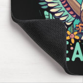 Nur ein Mädchen, das Philippine Eagle Liebe Mousepad (Ecke)