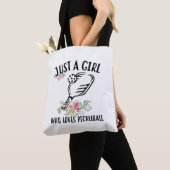 Nur ein Mädchen, das Pickleball Liebe Tasche (Von Nahem)
