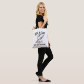Nur ein Mädchen, das Pickleball Liebe Tasche (Am Model)