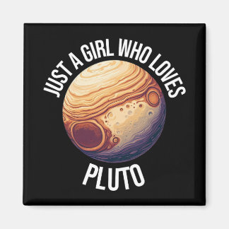 Nur ein Mädchen, das Pluto Lieben Magnet