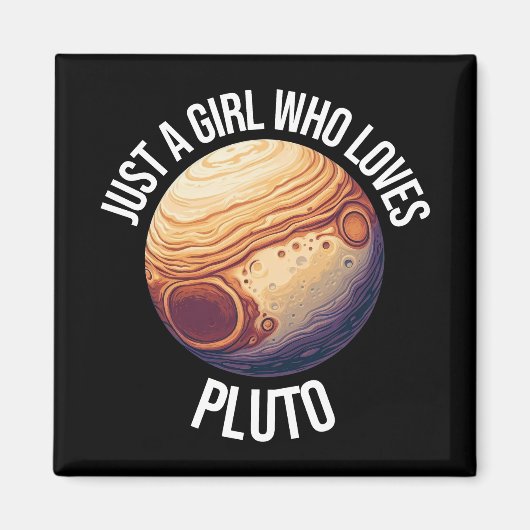 Nur ein Mädchen, das Pluto Lieben Magnet (Vorne)