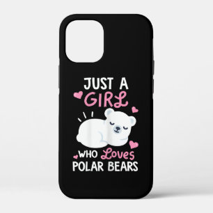 Nur ein Mädchen, das Polar Bears Animal Liebe Case-Mate iPhone Hülle