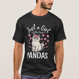 Nur ein Mädchen, das Ragdolls Frauen und Mädchen R T-Shirt