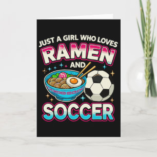 Nur ein Mädchen, das Ramen und Fußball liebt  Karte