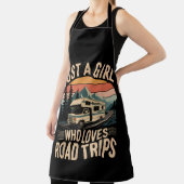 Nur ein Mädchen, das Roadtrips liebt Schürze (InSitu)