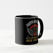 Nur ein Mädchen, das Rock and Roll liebt, Tasse (VorderseiteRechts)