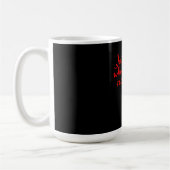 Nur ein Mädchen, das Rote Köpfe Lieben Kaffeetasse (Links)