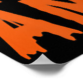 Nur ein Mädchen, das Rottweiler Liebe Hund und Hal Poster (Ecke)