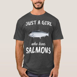 Nur ein Mädchen, das Salmonellen Liebe T-Shirt