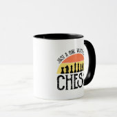 Nur ein Mädchen, das Schach Liebe Tasse (VorderseiteRechts)