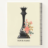 Nur ein Mädchen, das Schach Lieben | Queen Schess Notizblock (Rückseite)