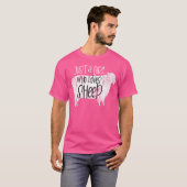 Nur ein Mädchen, das Schafe Liebe T-Shirt (Vorne ganz)