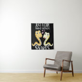 Nur ein Mädchen, das Schlangen Lieben ich Niedlich Wandteppich (Beispiel)