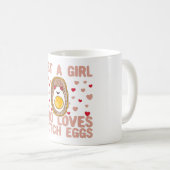 Nur ein Mädchen, das schottische Eier Kaffeetasse (VorderseiteRechts)