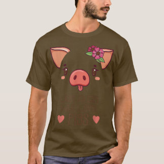 Nur ein Mädchen, das Schweine Liebe - Geschenk für T-Shirt