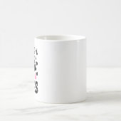 "Nur ein Mädchen, das Schweine Liebe Kaffeetasse (Mittel)