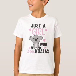 Nur ein Mädchen, das Schweine Liebe, Niedliches Sc T-Shirt