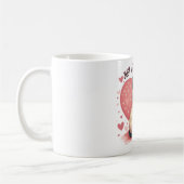 Nur ein Mädchen, das siamesische Katzen Liebe Kaffeetasse (Links)