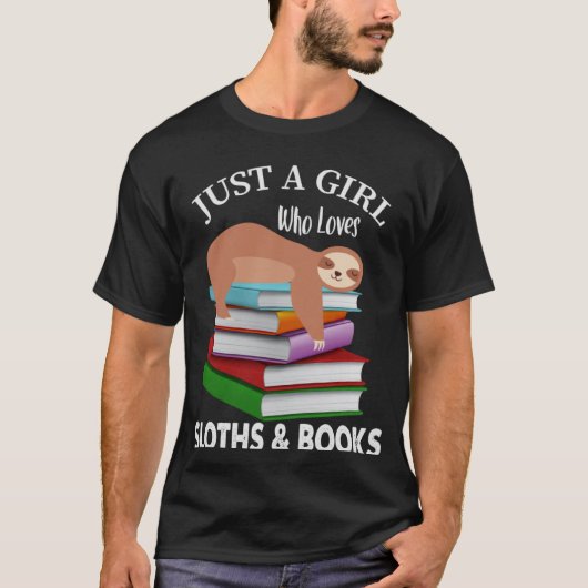 Nur ein Mädchen, das Slots und Bücher Lieben Buchl T-Shirt (Vorderseite)