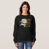 Nur ein Mädchen, das Sushi und Karate Lieben Sweatshirt (Vorne ganz)