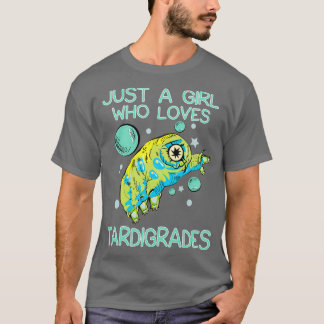 Nur ein Mädchen, das Tardigrades Lieben T-Shirt