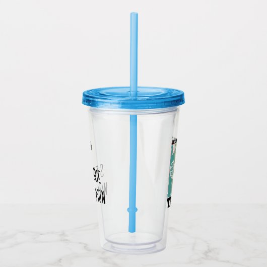 Nur ein Mädchen, das Tennis Lieben | Tennis Player Acryltrinkbecher (Rechts)