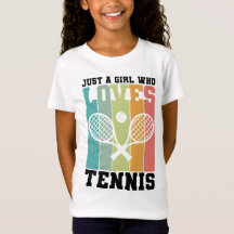 Nur ein Mädchen, das Tennis Lieben | Tennis Player