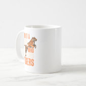 Nur ein Mädchen, das Tigers Tiger Safari Lieben. p Kaffeetasse (Vorderseite Links)