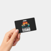 Nur ein Mädchen, das Titanic Liebe Ausweis (Handheld)