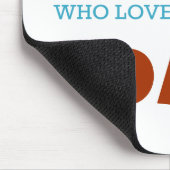 Nur ein Mädchen, das Toast Lieben Mousepad (Ecke)