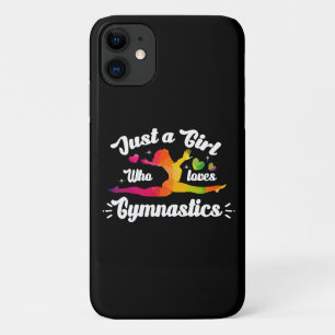 Nur ein Mädchen, das Turnen liebt Case-Mate iPhone Hülle