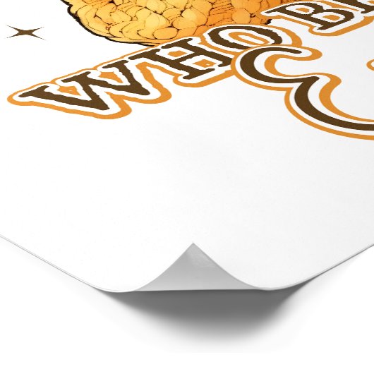 Nur ein Mädchen, das überall Bücher bringt Poster (Ecke)