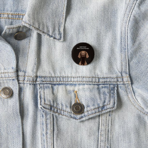 Nur ein Mädchen das Vizslas liebt Button