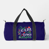 Nur ein Mädchen, das Weihnachten-64714 Lieben Duffle Bag (Vorderseite)