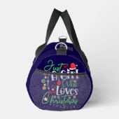 Nur ein Mädchen, das Weihnachten-64714 Lieben Duffle Bag (Rechts)