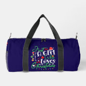 Nur ein Mädchen, das Weihnachten-64714 Lieben Duffle Bag (Rückseite)