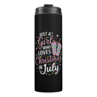 Nur ein Mädchen, das Weihnachten im Juli Lieben So