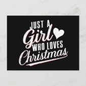 Nur ein Mädchen, das Weihnachten Liebe (Vorderseite)