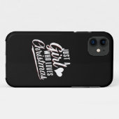 Nur ein Mädchen, das Weihnachten Liebe Case-Mate iPhone Hülle (Rückseite (Horizontal))