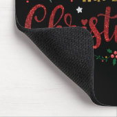 Nur ein Mädchen, das Weihnachten Lieben Mousepad (Ecke)