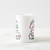 Nur ein Mädchen, das Weihnachten Lieben Porzellantasse (Vorderseite)