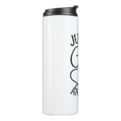 Nur ein Mädchen, das Will, Tiere Retten Thermosbecher (Nach links gedreht)